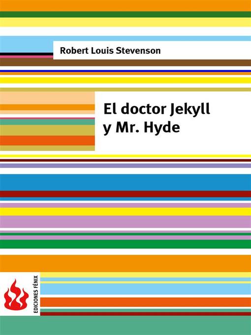 Title details for El doctor Jekyll y Mr. Hyde (low cost). Edición limitada by Robert Louis Stevenson - Available